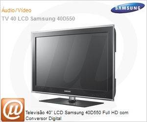 LN40D550K7GXZD - Televiso 40" LCD Samsung 40D550 Full HD com Conversor Digital