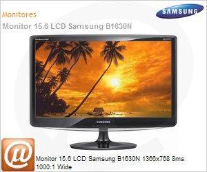 LS16PUYKFZMZD - Monitor 15.6 LCD Samsung B1630N 1366x768 8ms 1000:1 Wide