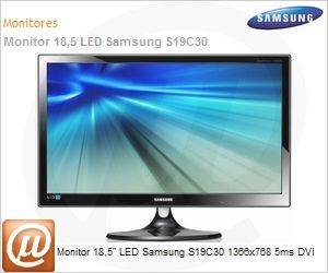 LS19C300FSMZD - Monitor 18,5" LED Samsung S19C30 1366x768 5ms DVI