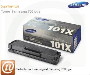 MLT-D101X/XAZ - Cartucho de toner original Samsung 700 pgs