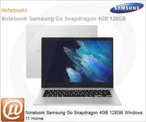 NP340XLA-K07BR - Notebook Samsung Go Snapdragon 4GB 128GB Windows 11 Home
