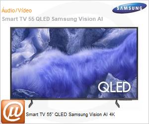 QN55QEF1AGXZD - Smart TV 55" QLED Samsung Vision AI 4K 
