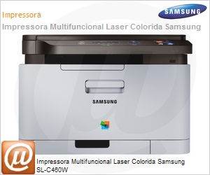 SL-C460W/XAB - Impressora Multifuncional Laser Colorida Samsung SL-C460W