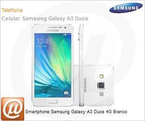 SM-A300MZWQZTO - Smartphone Samsung Galaxy A3 Duos 4G Branco
