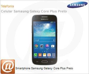 SM-G3502ZKPZTO - Smartphone Samsung Galaxy Core Plus Preto