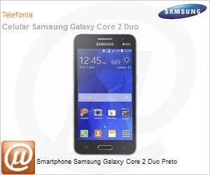SM-G355MZKPZTO - Smartphone Samsung Galaxy Core 2 Duo Preto