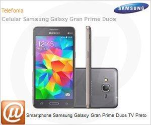 SM-G530BZAPZTO - Smartphone Samsung Galaxy Gran Prime Duos TV Preto
