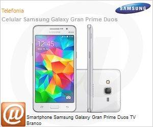 SM-G530BZWPZTO - Smartphone Samsung Galaxy Gran Prime Duos TV Branco