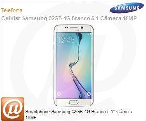 SM-G925IZWAZTO - Smartphone Samsung 32GB 4G Branco 5.1" Cmera 16MP