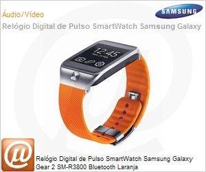 SM-R3800MOAZTO - Relgio Digital de Pulso SmartWatch Samsung Galaxy Gear 2 SM-R3800 Bluetooth Laranja