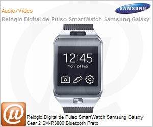 SM-R3800VSAZTO - Relgio Digital de Pulso SmartWatch Samsung Galaxy Gear 2 SM-R3800 Bluetooth Preto