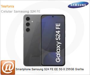 SM-S721BZKSLEB - Smartphone Samsung S24 FE EE 5G 8 256GB Grafite 