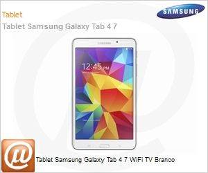 SM-T230NZWPZTO - Tablet Samsung Galaxy Tab 4 7 WiFi TV Branco