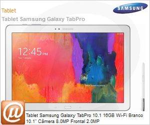 SM-T520NZWAZTO - Tablet Samsung Galaxy TabPro 10.1 16GB Wi-Fi Branco 10.1" Cmera 8.0MP Frontal 2.0MP