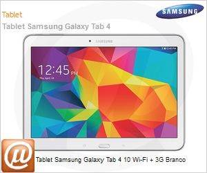 SM-T531NZWPZTO - Tablet Samsung Galaxy Tab 4 10 Wi-Fi + 3G Branco