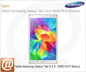 SM-T700NZWAZTO - Tablet Samsung Galaxy Tab S 8.4" 16GB Wi-Fi Branco