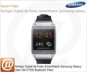 SM-V7000ZKAZTO - Relgio Digital de Pulso SmartWatch Samsung Galaxy Gear SM-V7000 Bluetooth Preto