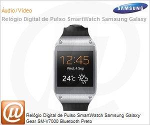 SM-V7000ZKLZTO - Relgio Digital de Pulso SmartWatch Samsung Galaxy Gear SM-V7000 Bluetooth Preto