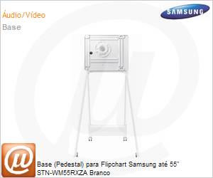 STN-WM55RXZA - Base (Pedestal) para Flipchart Samsung at 55" STN-WM55RXZA Branco 