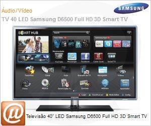 UN40D6500VGXZD - Televiso 40" LED Samsung D6500 Full HD 3D Smart TV