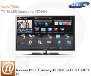UN46D6000SGXZD - Televiso 46" LED Samsung 46D6000 Full HD 3D SMART TV