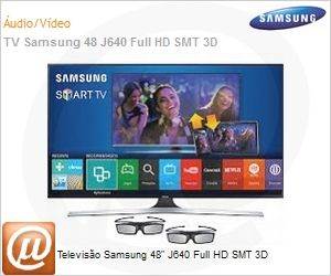 UN48J6400AGXZD - Televiso Samsung 48" J640 Full HD SMT 3D