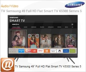 UN49K5300AGXZD - TV Samsung 49" Full HD Flat Smart TV K5300 Series 5