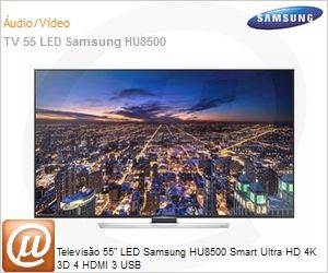 UN55HU8500GXZD - Televiso 55" LED Samsung HU8500 Smart Ultra HD 4K 3D 4 HDMI 3 USB