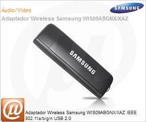 WIS09ABGNX/XAZ - Adaptador Wireless Samsung WIS09ABGNX/XAZ IEEE 802.11a/b/g/n USB 2.0