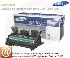 CLP-R300A/SEE - Unidade de Imagem Samsung CLP-R300A SEE. Aproximadamente 20000 pginas em Preto e 12.500 pginas em Cor