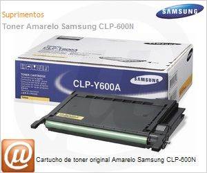 CLP-Y600A/SEE - Cartucho de toner original Amarelo Samsung CLP-600N
