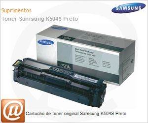 CLT-K504S/XAZ - Cartucho de toner original Samsung K504S Preto