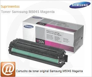 CLT-M504S/XAZ - Cartucho de toner original Samsung M504S Magenta