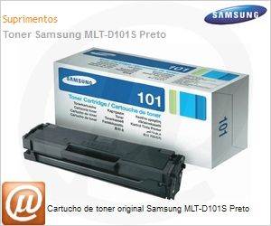 MLT-D101S/XAZ - Cartucho de toner original Samsung MLT-D101S Preto