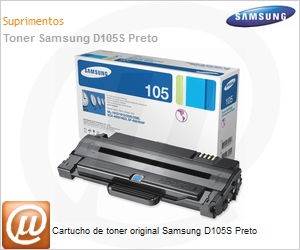 MLT-D105S/XAZ - Cartucho de toner original Samsung D105S Preto