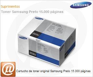 MLT-D203U/XAZ - Cartucho de toner original Samsung Preto 15.000 pginas