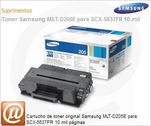 MLT-D205E/XAA - Cartucho de toner original Samsung MLT-D205E para SCX-5637FR 10 mil pginas