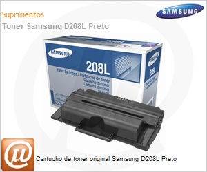 MLT-D208L - Cartucho de toner original Samsung D208L Preto