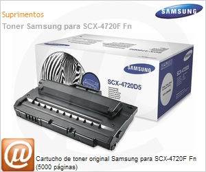 SCX-4720D5/SEE - Cartucho de toner original Samsung para SCX-4720F Fn (5000 pginas)