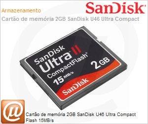 SDCFH-002G-U46 - Carto de memria 2GB SanDisk U46 Ultra Compact Flash 15MB/s