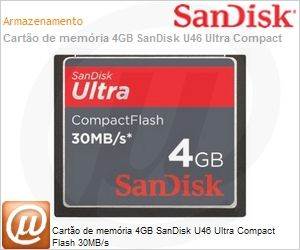 SDCFH-004G-U46 - Carto de memria 4GB SanDisk U46 Ultra Compact Flash 30MB/s