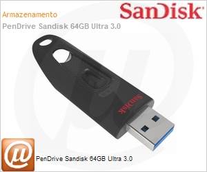 SDCZ48-064G-U46 - PenDrive Sandisk 64GB Ultra 3.0
