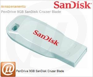 SDCZ50C-008G-B35W - PenDrive 9GB SanDisk Cruzer Blade