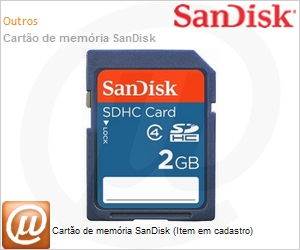 SDSDB-002G-B35 - Carto de memria SanDisk (Item em cadastro)