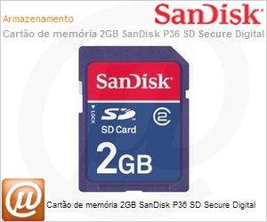 SDSDB-2048-P36 - Carto de memria 2GB SanDisk P36 SD Secure Digital