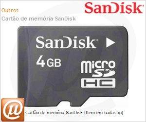 SDSDQM-004G-B35N - Carto de memria SanDisk (Item em cadastro)