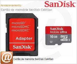 SDSDQU-016G-U46A - Carto de memria SanDisk CaMSan