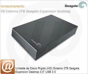 1D7AD2-570 - Unidade de Disco Rgido (HD) Externo 2TB Seagate Expansion Desktop 3,5" USB 3.0
