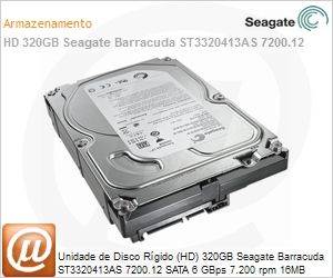 9YP14C-519 - Unidade de Disco Rgido (HD) 320GB Seagate Barracuda ST3320413AS 7200.12 SATA 6 GBps 7.200 rpm 16MB