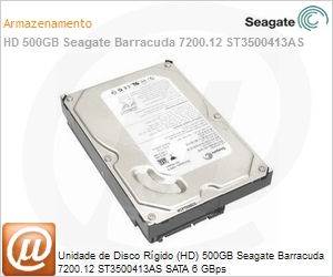 Seagate - ST3500413AS - Unidade de Disco Rígido (HD) 500GB Seagate ...